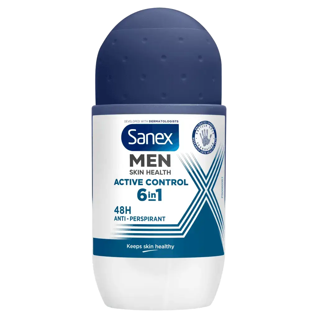 Sanex Men Skin Health Active Control Antiperspirant Roll On
