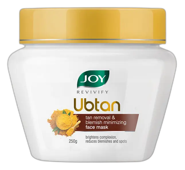 Joy Beautiful By Nature Ubtan Tan Removal + Blemish Minimizing Face Mask