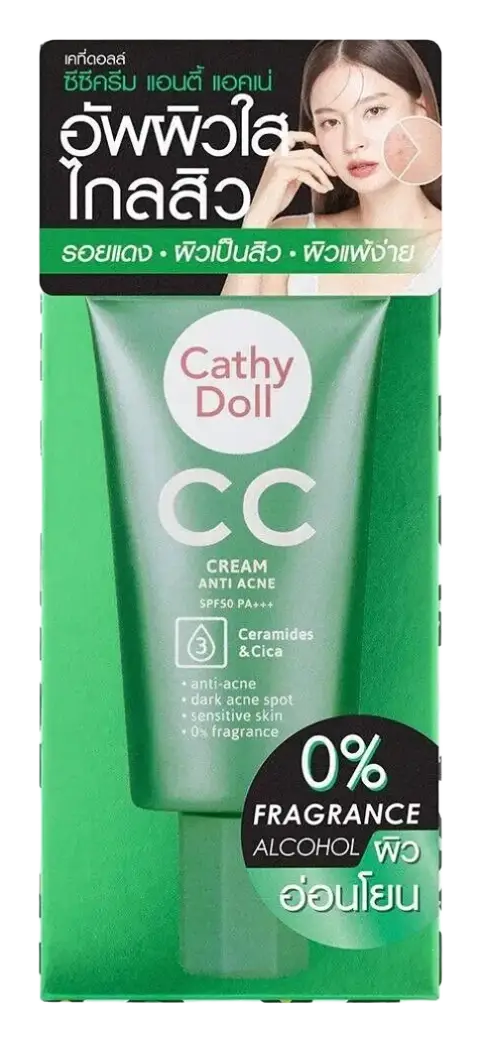 Cathy Doll CC Cream Anti Acne SPF 50 PA+++