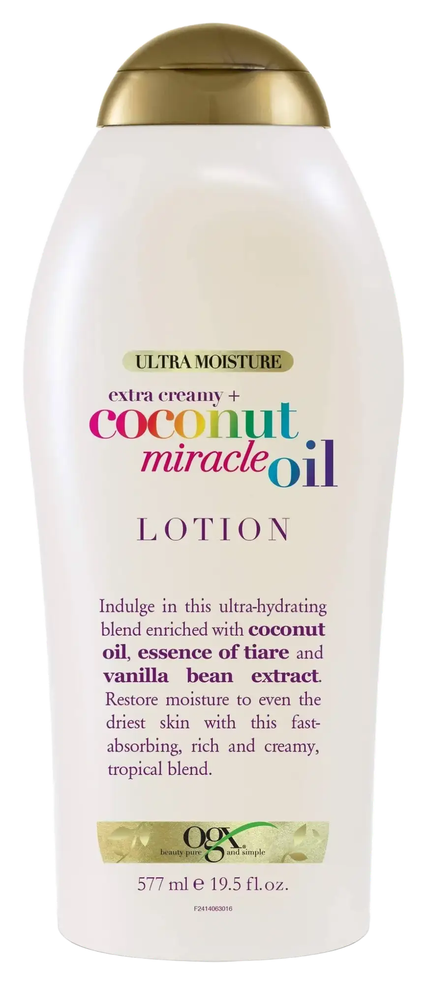 OGX Beauty Extra Creamy + Coconut Miracle Oil Ultra Moisture Lotion