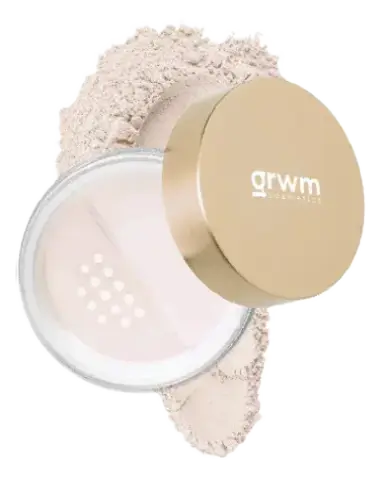 GRWM Cosmetics Powder Rush Loose Setting & Finishing Powder Ultra Blur Shortbread