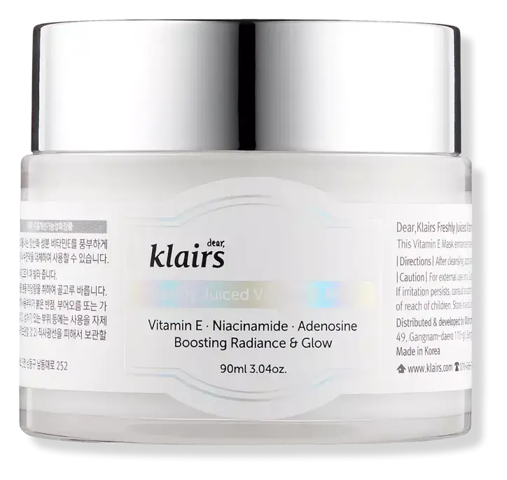 Dear, Klairs Freshly Juiced Vitamin E Mask