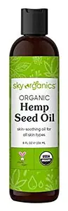 Sky Organics Organic Hemp Seed Oil for Face
