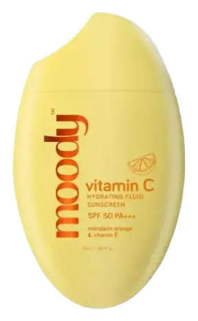 Moody Vitamin C Hydrating Fluid Sunscreen SPF 50