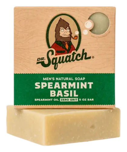 Dr. Squatch Spearmint Basil Bar Soap