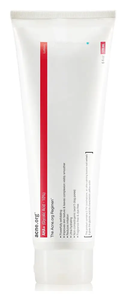 acne.org AHA + (Glycolic Acid 10%)