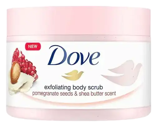 Dove Exfoliating Body Scrub Pomegranate Seeds & Shea