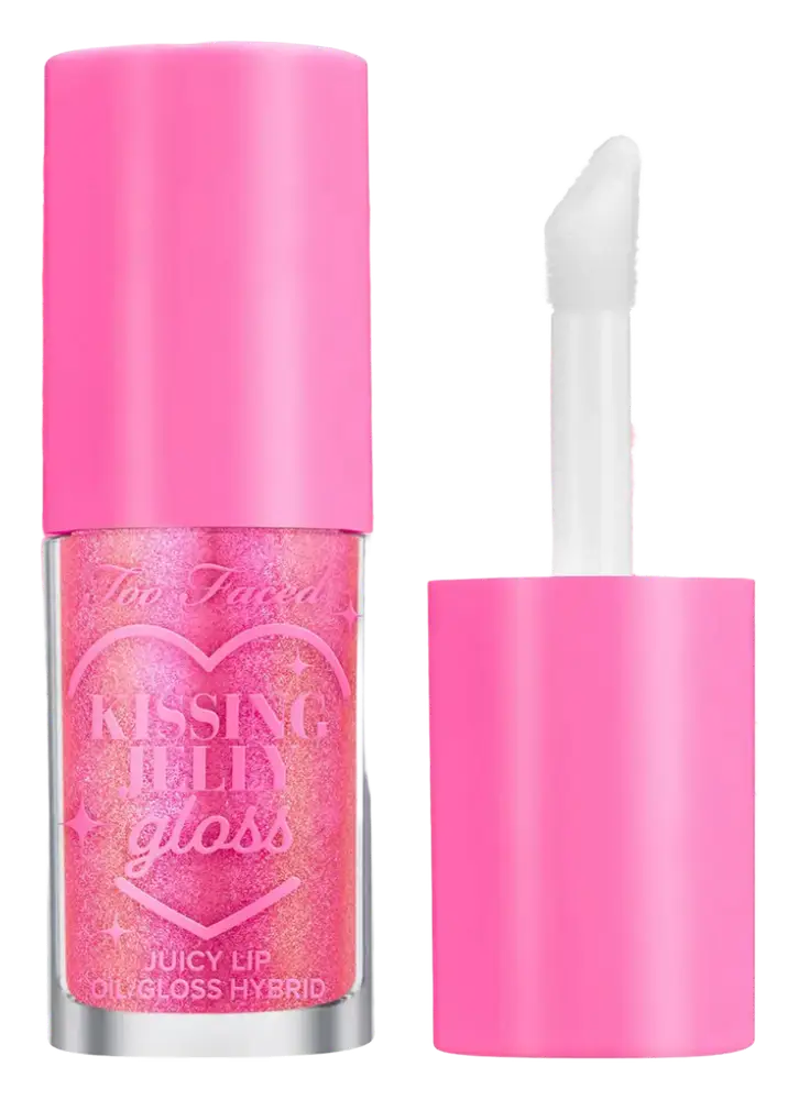 Too Faced Kissing Jelly Non-Sticky Lip Oil Gloss Bubblegum