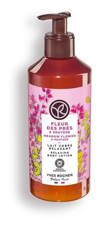 Yves Rocher Meadow Flower & Heather Body Lotion