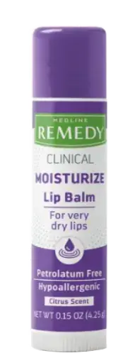 Medline Remedy Clinical Moisturize Lip Balm Citrus Scent