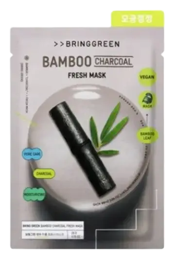 Bring Green Fresh Mask Sheet Bamboo Charcoal