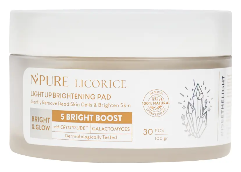 Npure Licorice Light Up Brightening Pad