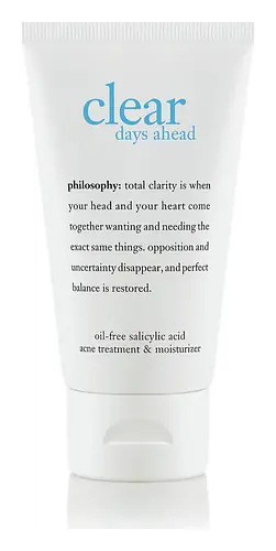 Philosophy Clear Days Ahead Oil-Free Salicylic Acid Acne Treatment & Moisturizer