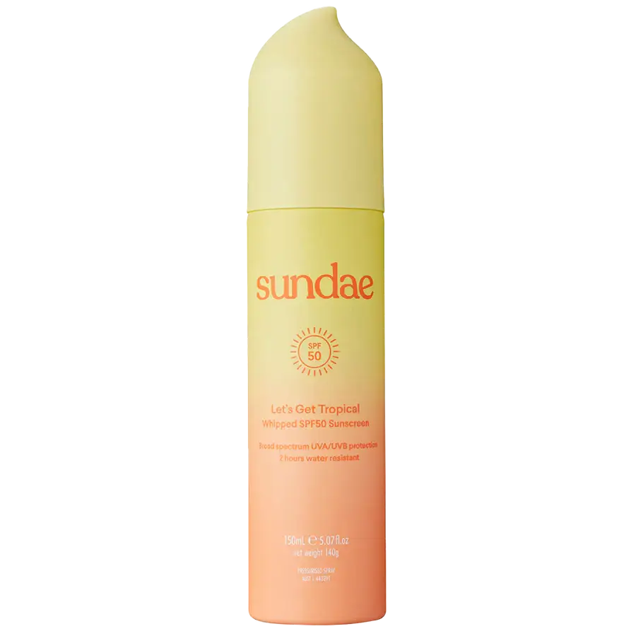 Sundae Let's Get Tropical Whipped SPF 50 Sunscreen