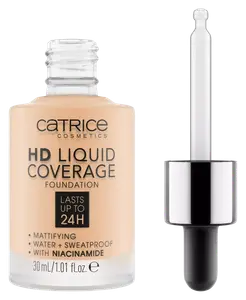 Catrice HD Liquid Coverage Foundation 005 Ivory Beige