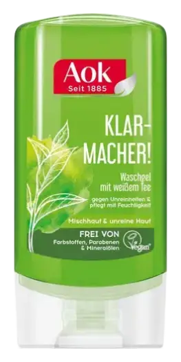 Aok Klarmacher! Waschgel Mit Weißem Tee