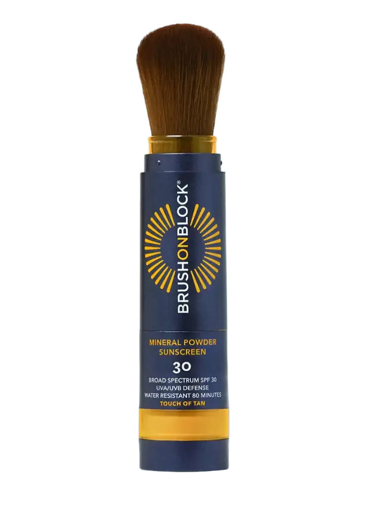 Brush On Block Touch Of Tan Mineral Powder Sunscreen SPF 30