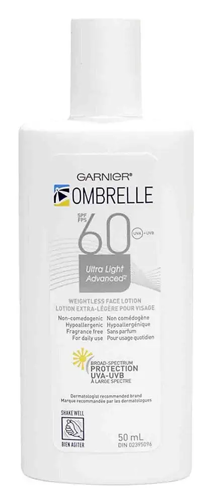 Garnier Ombrelle Ultra Light Advanced Face Lotion SPF 60