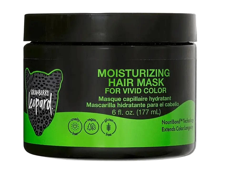 Strawberry Leopard Moisturizing Hair Mask For Vivid Color