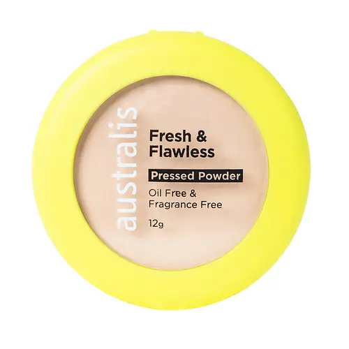 Australis Fresh & Flawless Pressed Powder Light Beige