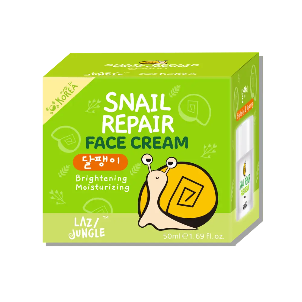 Lazy Jungle Snail Repair Face Cream