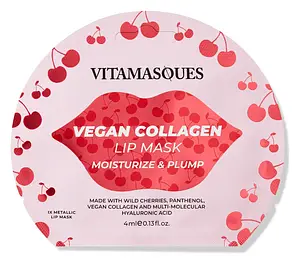 Vitamasques Cherry Vegan Collagen Lip Mask (Moisturise & Plump)