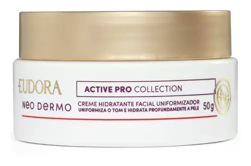 Eudora Neo Dermo Active Pro Creme Hidrante Facial Uniformizador