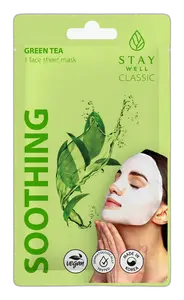 Stay Well Classic Mask Soothing Green Tea