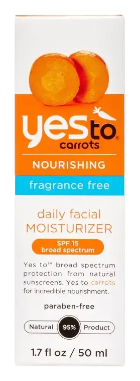 Yes To Carrots Daily Facial Moisturizer SPF 15