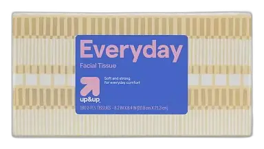 up&up Facial Tissue Rectangle Everyday