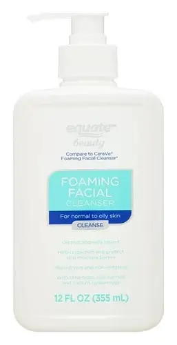 Equate Beauty Foaming Facial Cleanser for Normal to Oily Skin