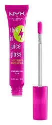 NYX Cosmetics This is Juice Gloss Hydrating Lip Gloss Strawberry Flex