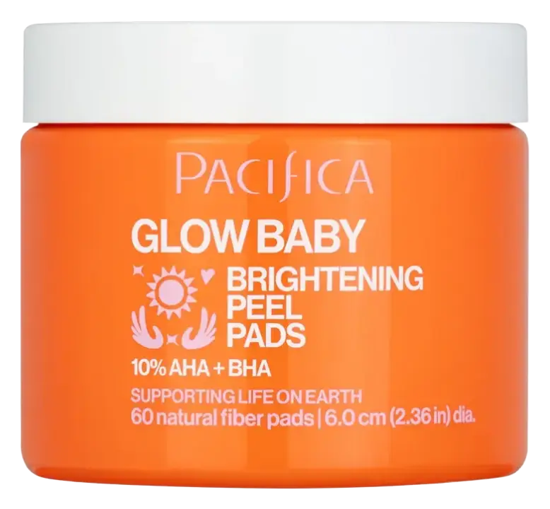 Pacifica Glow Baby Brightening Peel Pads 10% AHA + BHA