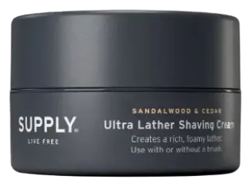Supply Ultra Lather Shaving Cream Fragrance Free