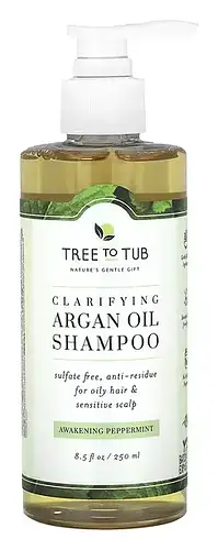 Tree to Tub Clarifying Argan Oil Shampoo Awakening Peppermint