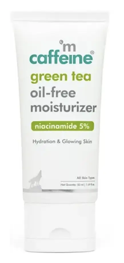 mCaffeine Green Tea Oil-Free Moisturizer With 5% Niacinamide
