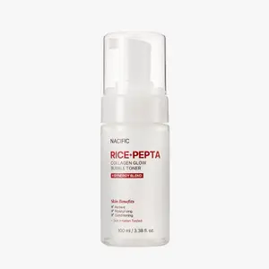 Nacific Rice + Pepta Collagen Glow Bubble Toner