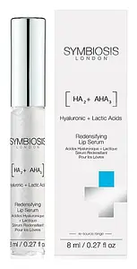 Symbiosis London Hyaluronic + Lactic Acids Redensifying Lip Serum