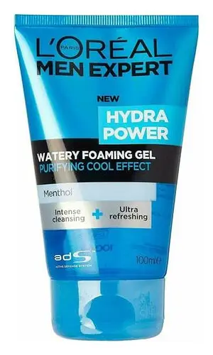 L'Oreal MEN EXPERT Hydra Power Watery Foaming Gel