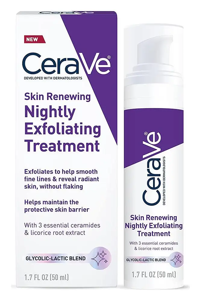 CeraVe Skin Renewing Nightly Exfoliating Treatment