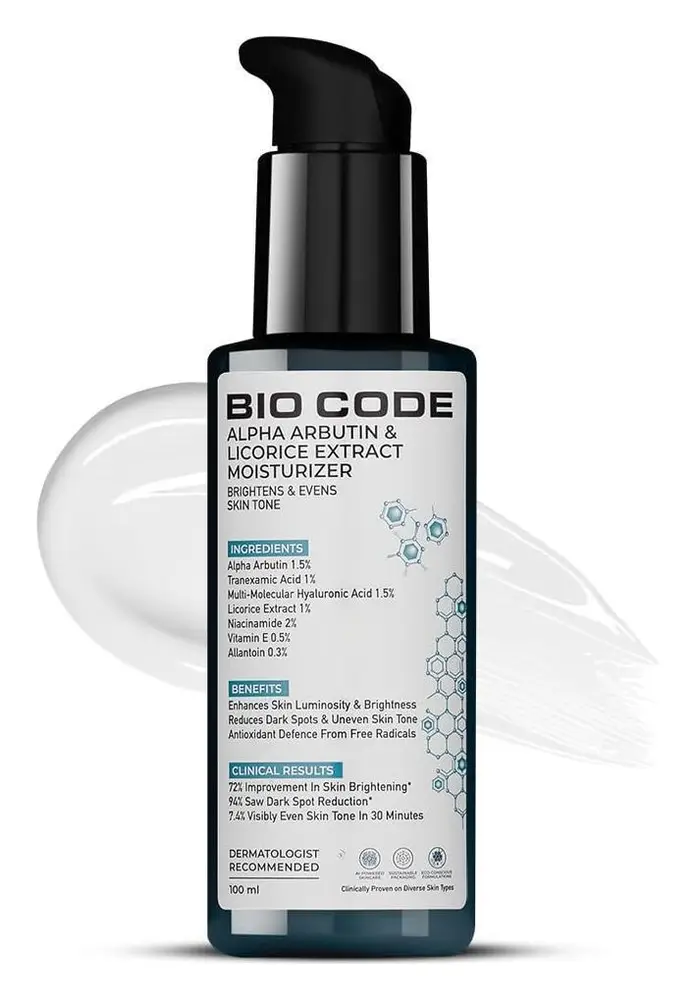Bio Code Alpha Arbutin & Licorice Extract Moisturizer