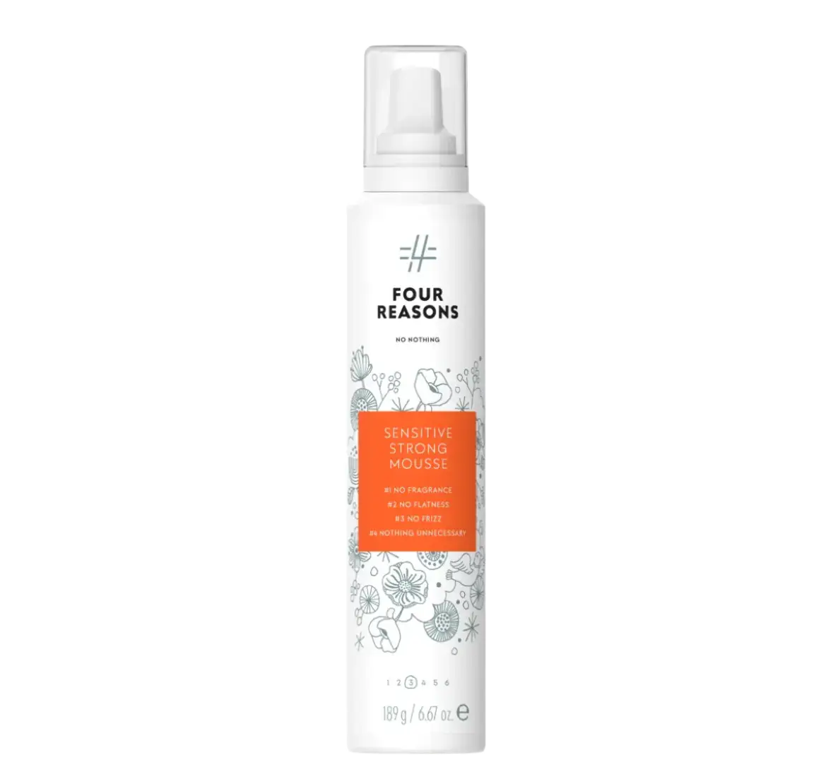 Four Reasons No Nothing Sensitive Strong Mousse US