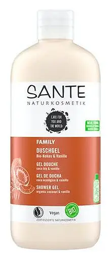 SANTE Naturkosmetik Family Organic Coco & Vanilla Shower Gel
