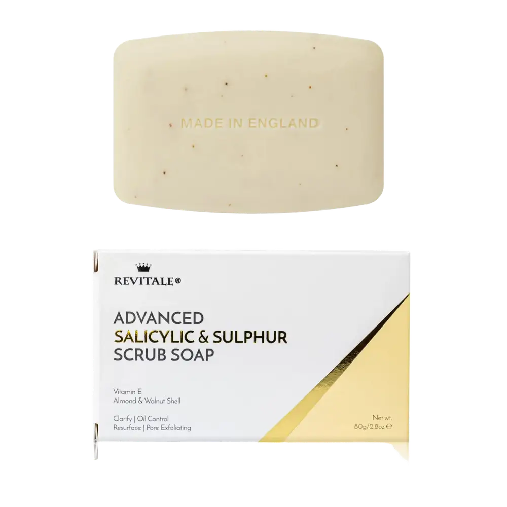 Revitale Advanced Salicylic & Sulphur Scrub Soap