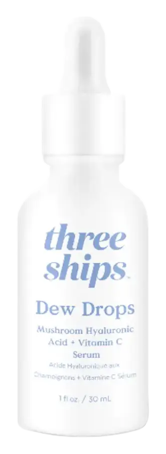 Three Ships Beauty Dew Drops Mushroom Hyaluronic Acid + Vitamin C Serum
