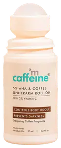 mCaffeine 5% AHA & Coffee Underarm Roll On