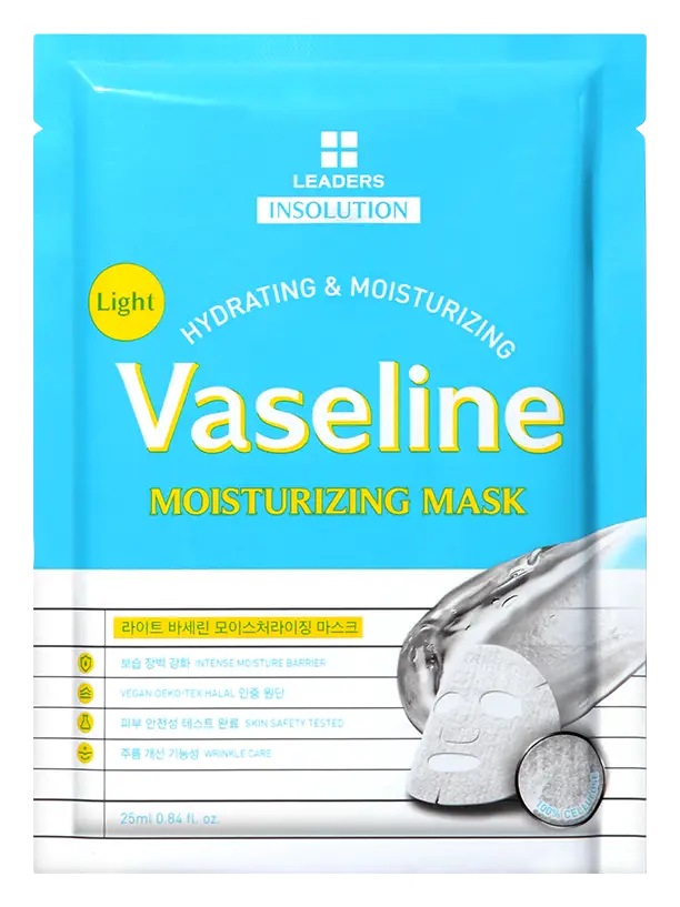 LEADERS Insolution Vaseline Mask Moisturizing