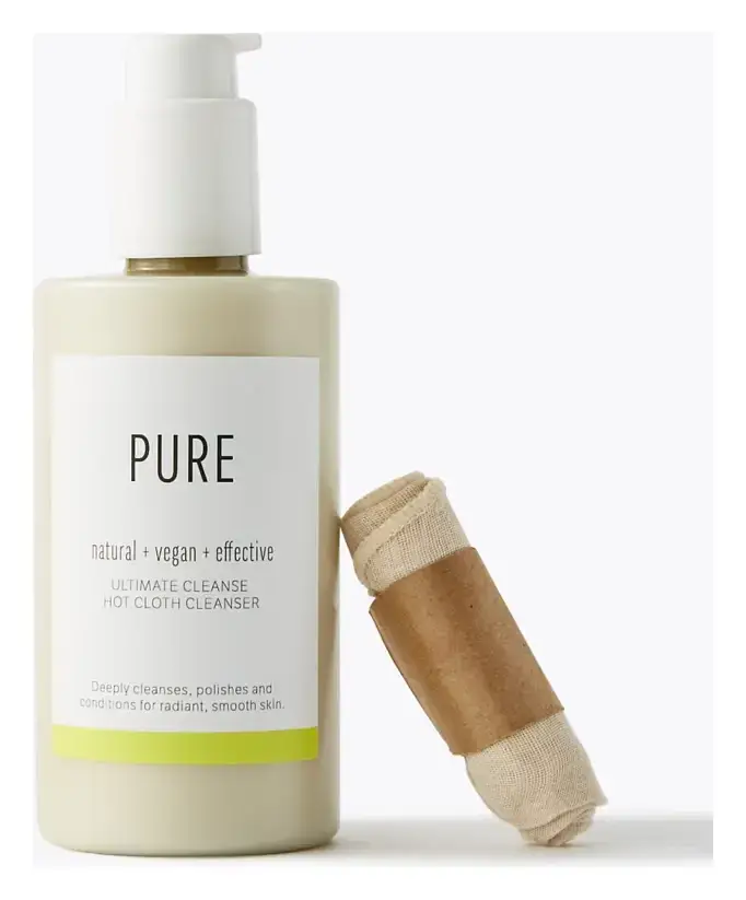 M&S Beauty Pure Ultimate Cleanse Hot Cloth Cleanser