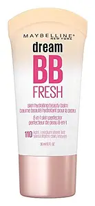Maybelline Dream Fresh Skin Hydrating BB cream, 8-in-1 Skin Perfecting Beauty Balm with Broad Spectrum SPF 30