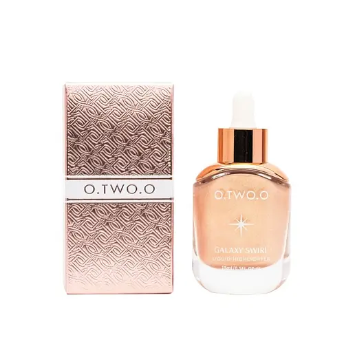 O.TWO.O Haute Galaxy Swirl Liquid Highlighter 02 Sunlight